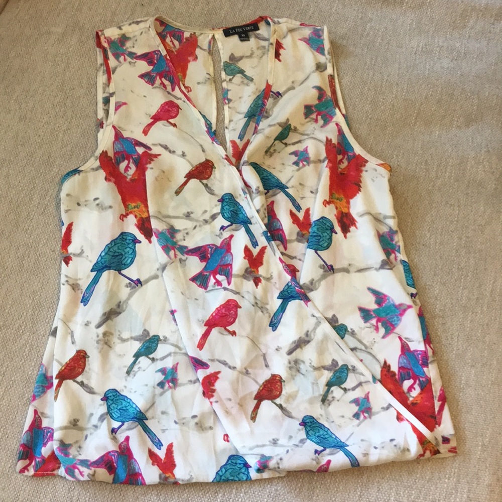 GORGEOUS and RARE Anthropologie Bird top
